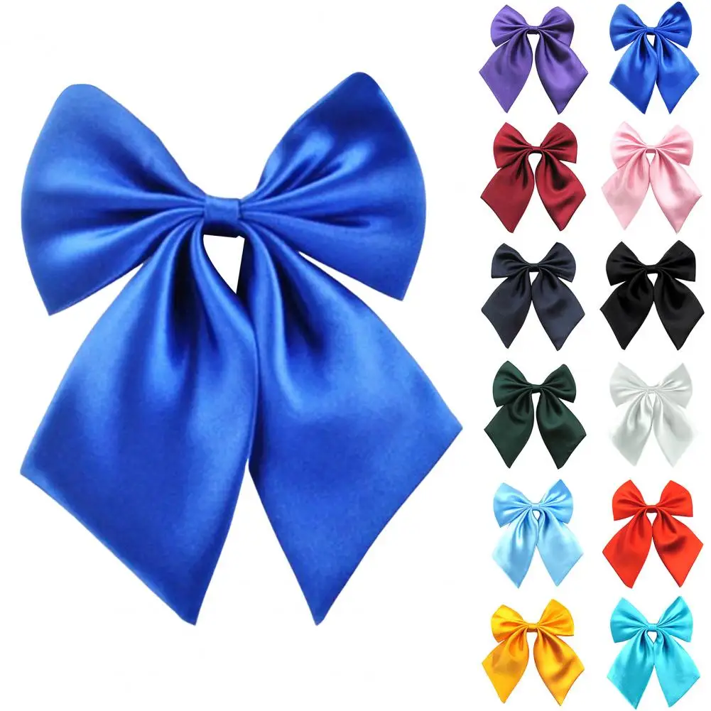 

Blouse Necktie Adjustable Tear-resistant Daily Wear Party Banquet Bowknot Collar Women Tie for Party