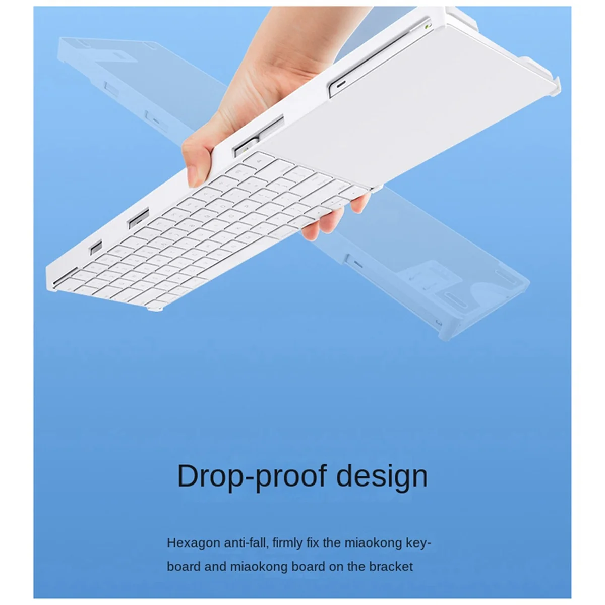 Фото Рамка-подставка Supernew Bestand 2-в-1 для Apple IMac Magic Keyboard Touch ID Magic Trackpad A1644 2449 A1535, базовая подставка-коробка №3