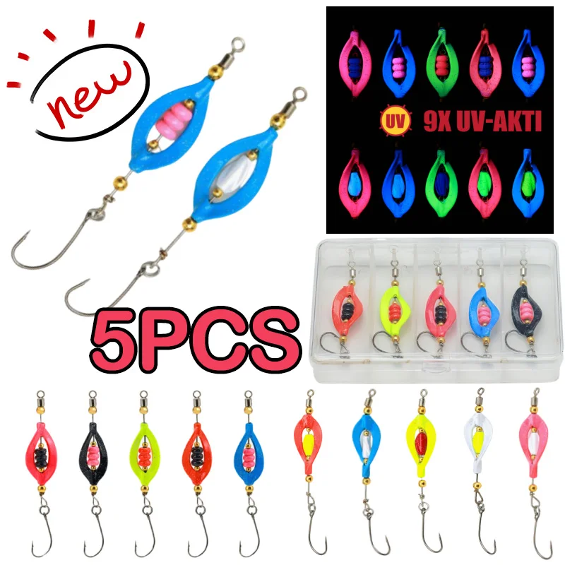 5 шт. новая приманка-спиннер металлическая ложка 3 г рыболовные приманки