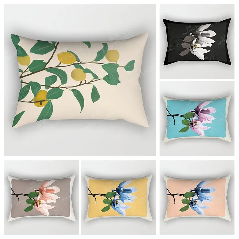 

Скандинавский осенний домашний декор, 30*50, наволочка для диванной подушки, современный абстрактный геометрический чехол в стиле бохо, подушка для гостиной, 50x70 30x50 40x60