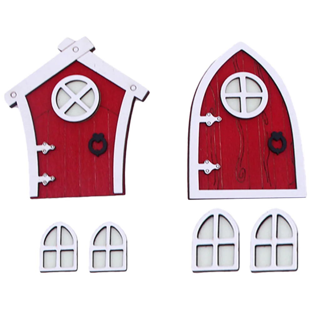 

Door Fairy Miniature Elf Windowdecor Tree Garden Wood Dark Theglow Houseornament Hanging Adornment Model Scene Luminous Glowing