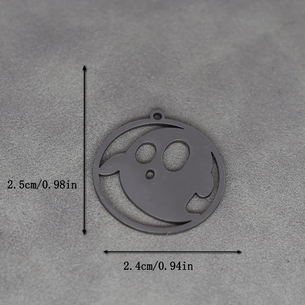 3 шт. Необычные большие и Призрачные Глаза Ssmall подвески из нержавеющей стали 316L