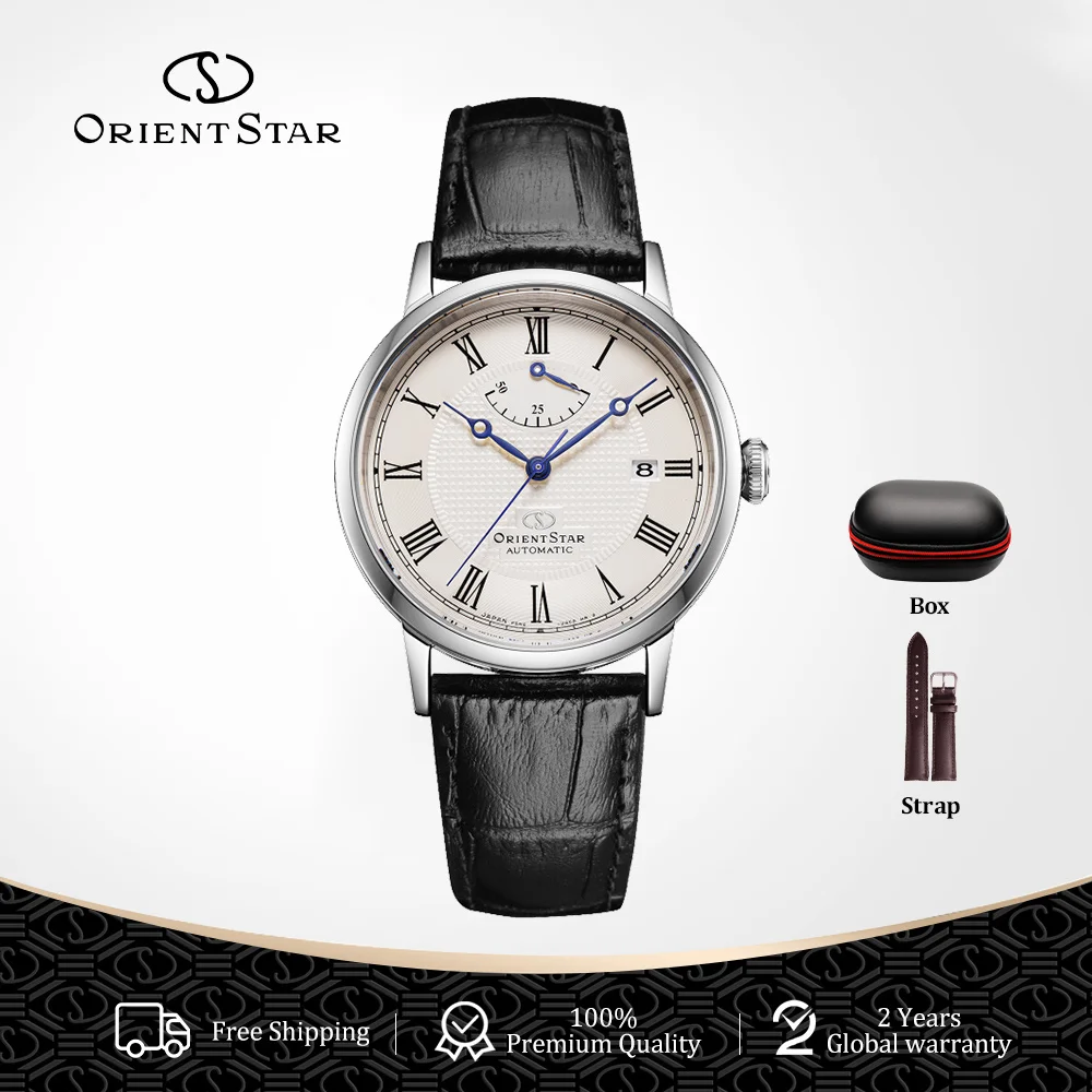 ORIENT STAR Mechanical Watch for Men, Japanese 50H Power Reserve Sapphire Sports Watch /RE-AU0002S