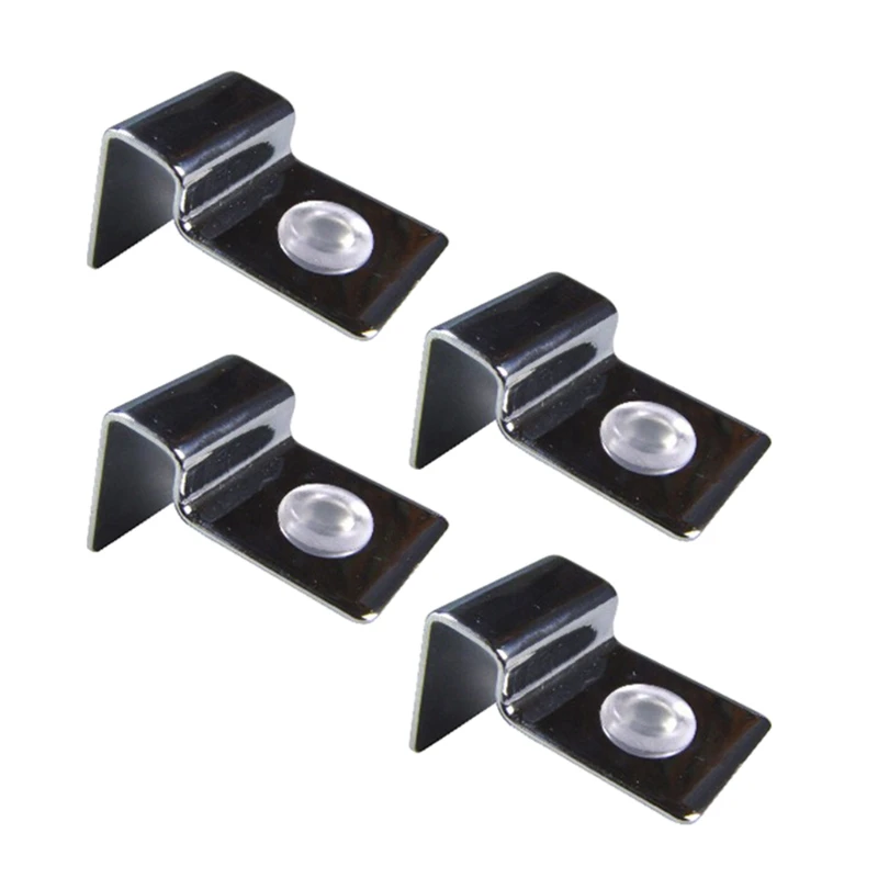 N0HB Универсальные зажимы для крышек аквариумов без оправы Набор из 4 зажимов