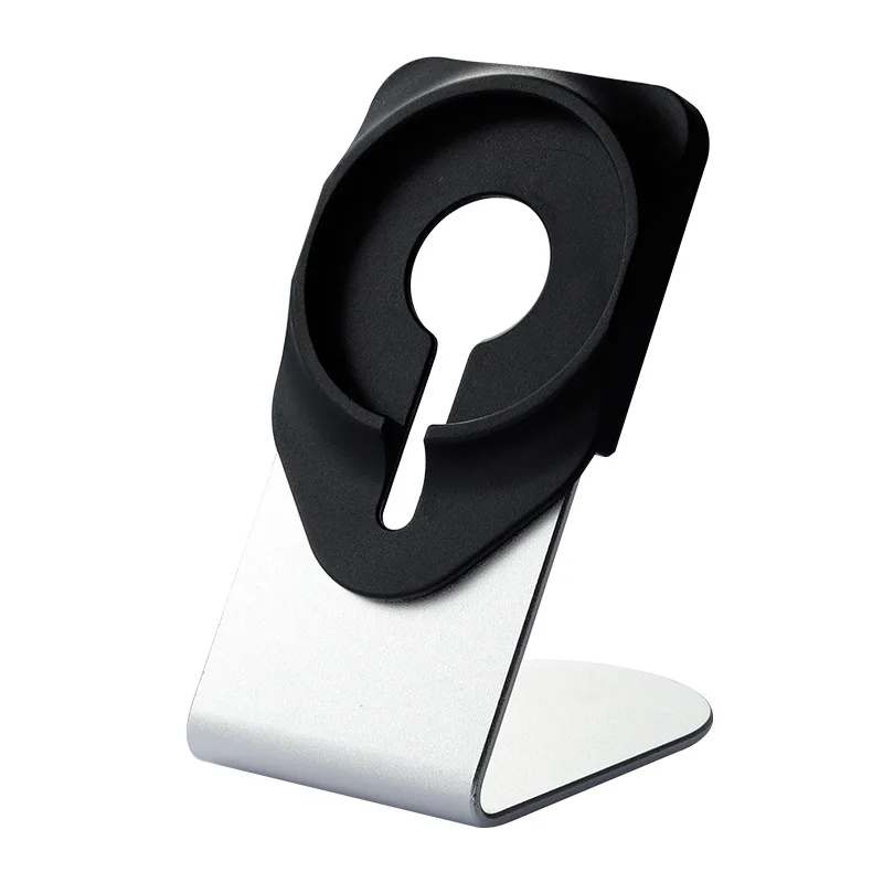 

Magnetic wireless charger base phone stand for iPhone12 desktop aluminum bracket for iPhone 13