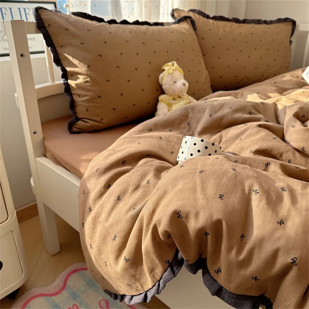 

Комплект постельного белья YHXSLY из полиэстера, 4 шт