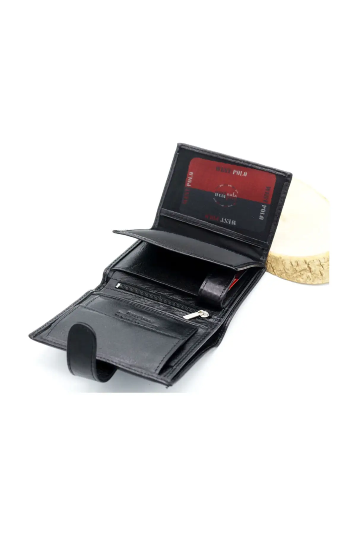 

Stylish Wallet Genuine leather men's Credit Card Holder Clutch Case Quality Business Passport Card Bag ID Coin