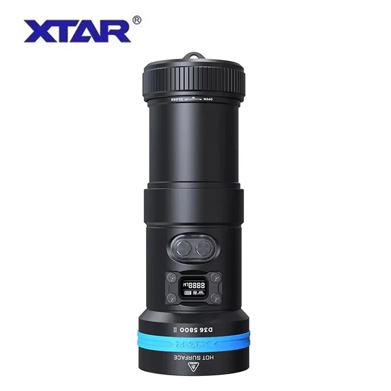 XTAR D36 5800II люмен фонарик для дайвинга точечный луч 1600 прожектор 4200 полный комплект