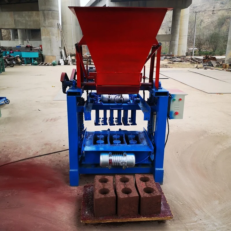 

YG4-35A Block Forming Machine with Hopper Scale Cement Concrete Brick Block Making Brick Machine Mobile Manual Fly Ash Paver