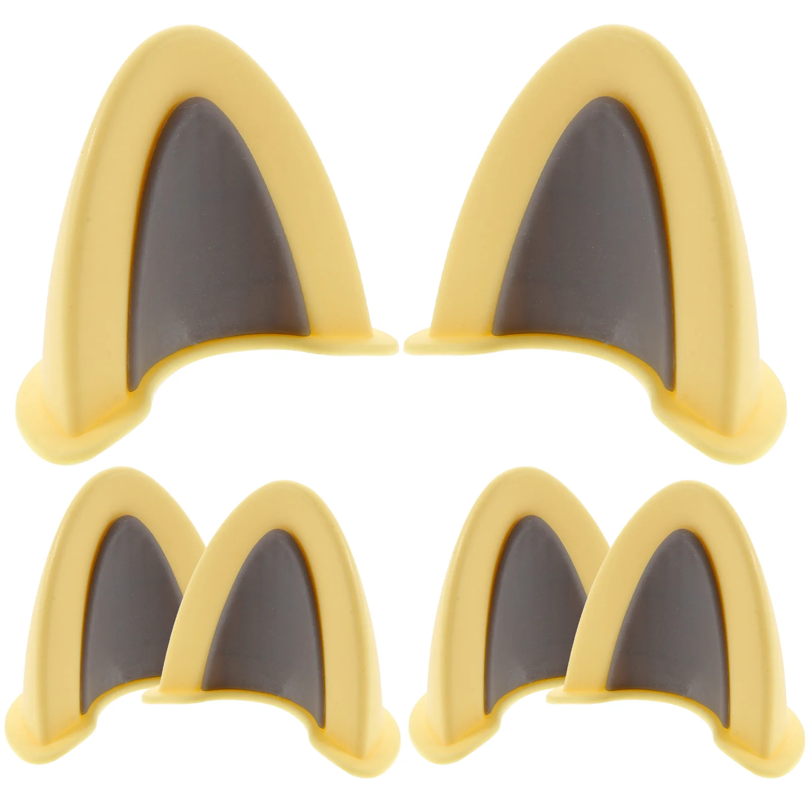 3 пары аксессуаров для мотоциклов украшения скутера декоративные кошачьи уши