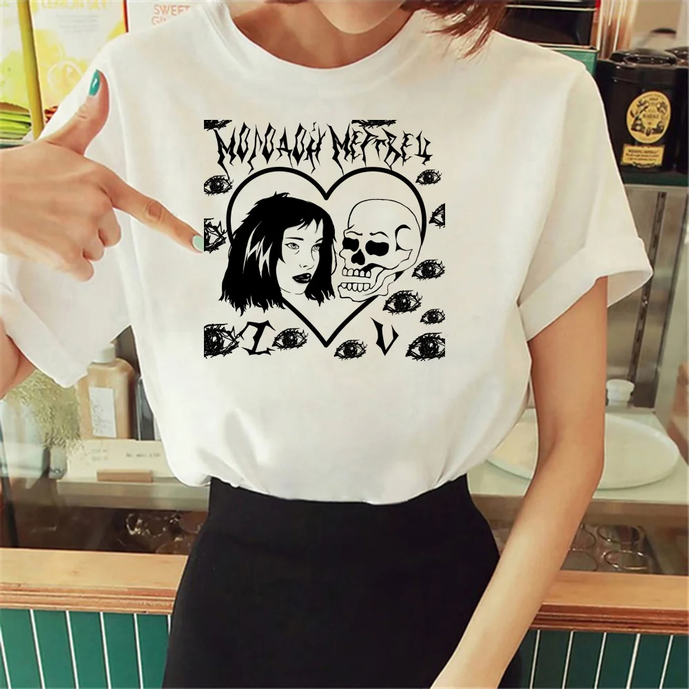 

Y2k Top Print t-shirts women Y2K manga top female harajuku anime comic clothes