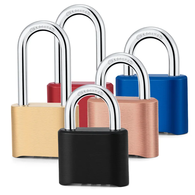 

4-digit Password Padlock Waterproof Anti-rust Anti-theft Suitcase Lock Locker Schoolbag Gym Home Door Large Lock