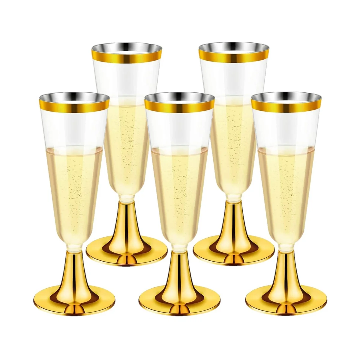 

Пластиковые бокалы для шампанского, золотые бокалы для шампанского, многоразовые стаканы для вина, бокалы для вина, бокалы для вечеринок