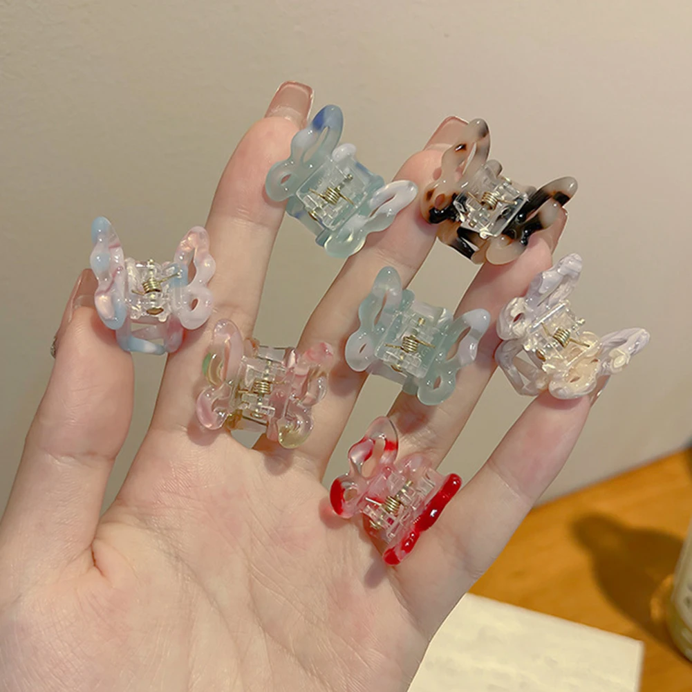 

Заколки для волос в Корейском стиле для девочек, милые мини-заколки с бабочками, модные аксессуары для волос, 1 шт.