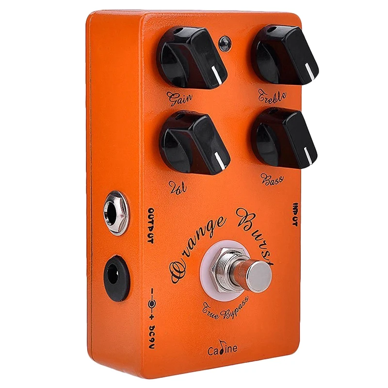 

Hot-Caline CP-18 Burst педаль для гитарного эффекта овердрайв оранжевый усилитель гитарная педаль аксессуары Запчасти