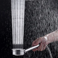 weroom high pressure shower head space aluminum shower all metal material durable four colors easy to install good quality