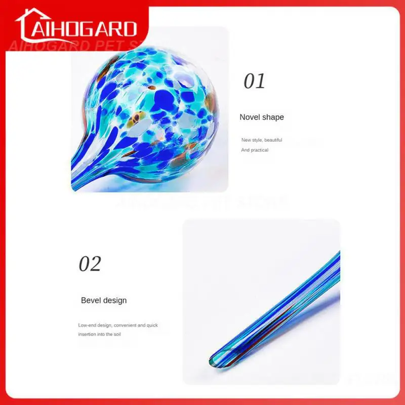 

Automatic Watering Device Glass Creative And Beautiful Flower Irrigator Multi-scene Applicable Seepage Drip Irrigation Device