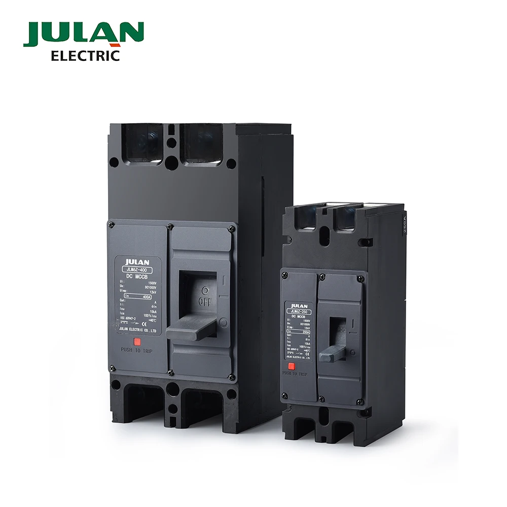 Солнечный PV литая фотоэлектрическая электронная выключатель 250a 1500v 2 pole 100 amp DC mccb