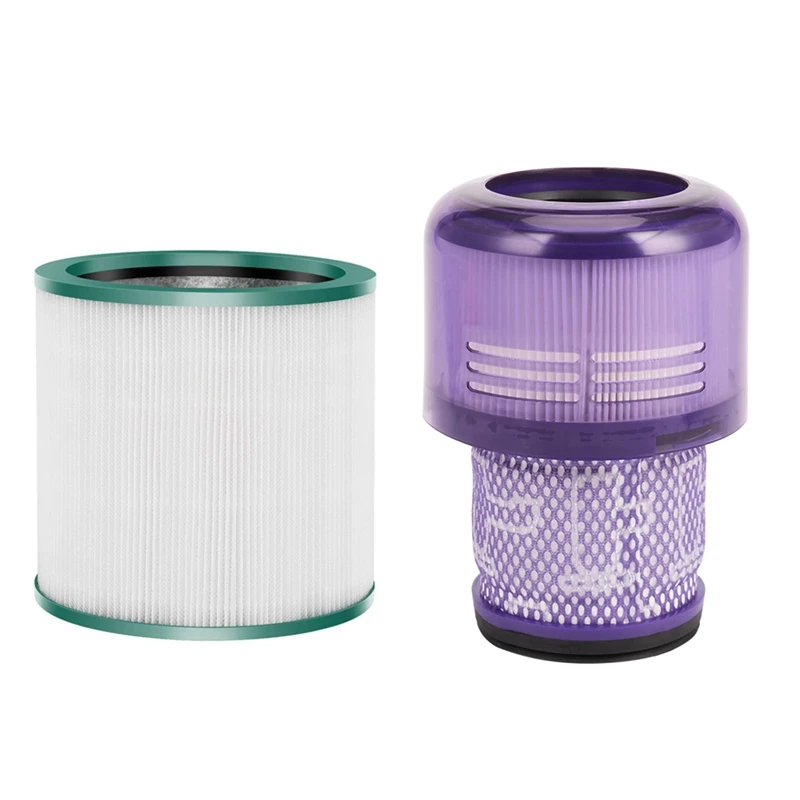 Tower Air Purifier Hepa Filter For Dyson Pure Cool Link With Washable Big Filter For Dyson V11 Sv14 Cyclone Animal