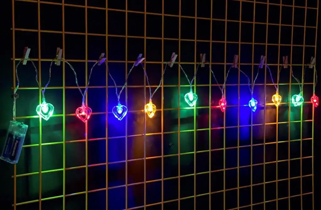 

Светодиодный RGB ночсветильник в форме сердца, декоративный подарок