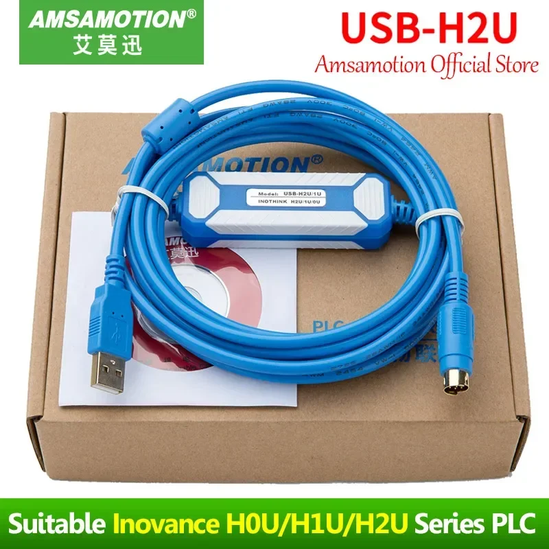 Фото USB-H2U для кабеля программирования ПЛК Inovance для кабеля связи серии H0U H1U H2U №3