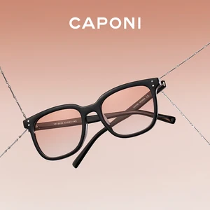 CAPONI TR-90 Sunglasses Classic Polarized Sun Glasses Gradient Pink Anti-reflective Korean Design Wo in Pakistan