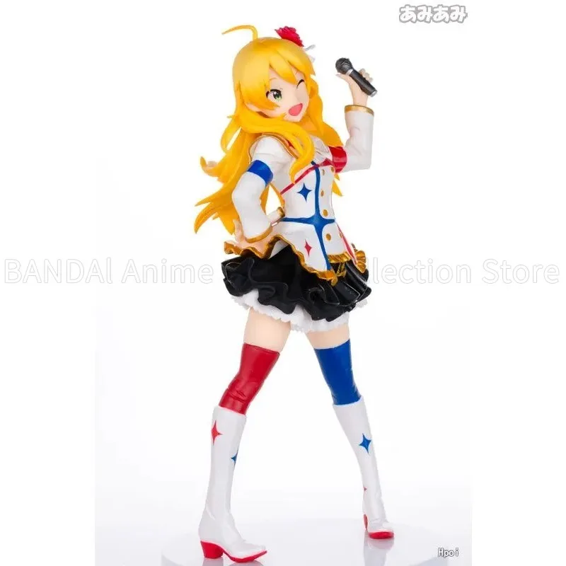 Фото В наличии Оригинальная фигурка BANPRESTO Prize DX Image Display The Idolm@ster Хосии Мики 1/8 Игрушка-украшение Подарок на день рождения №5