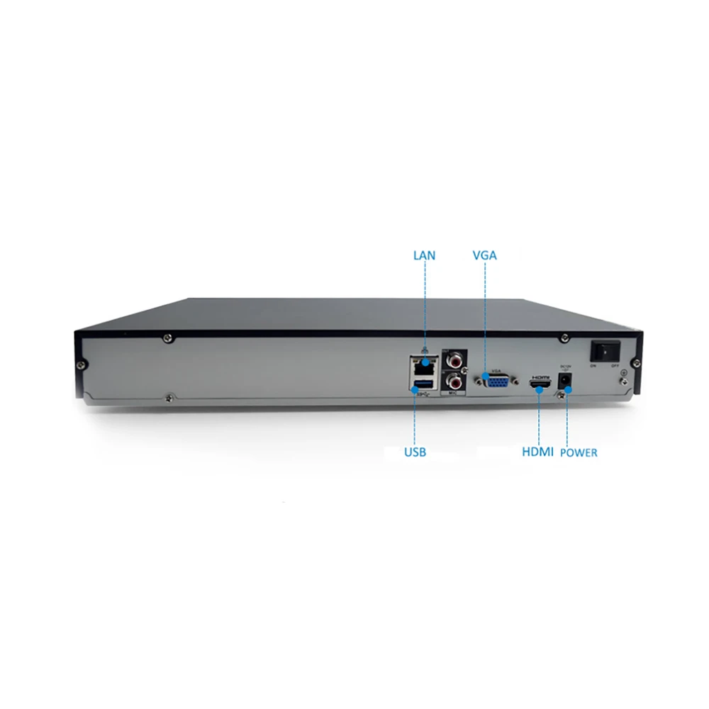 

NVR4232-4KS2 32 channel Network Video Recorder 1U 2 HDD 4K POE CCTV NVR in stock