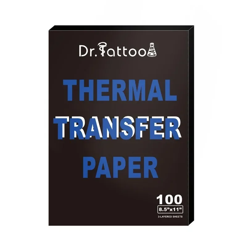 Четырехлинейная бумага для переноса татуировок с ручным заводом. Татуировка