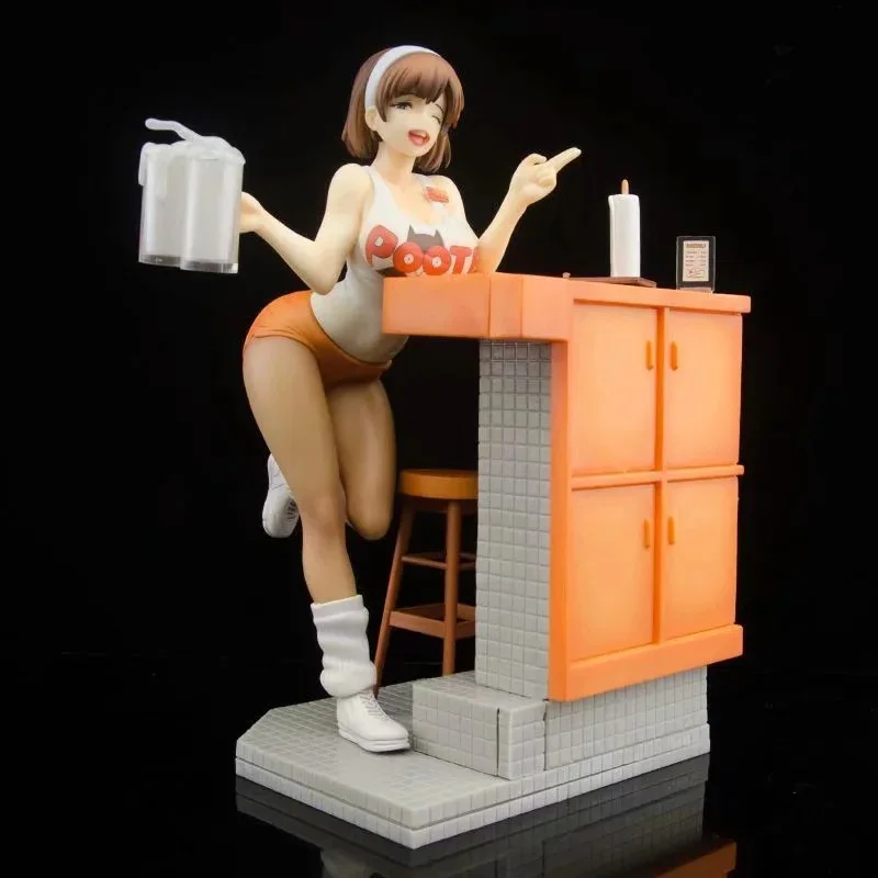 

22cm Native Butcher U Original Character Rui Akasaka Sexy Girl PVC Anime Action Figure Collection Model Toys For Gifts