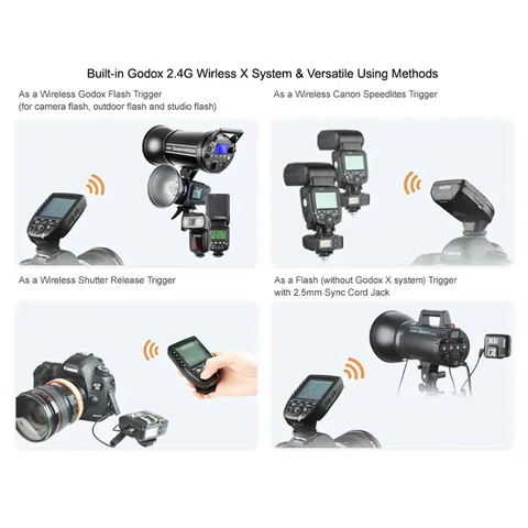 Godox Xpro TTL Беспроводной Триггер Вспышки для Nikon