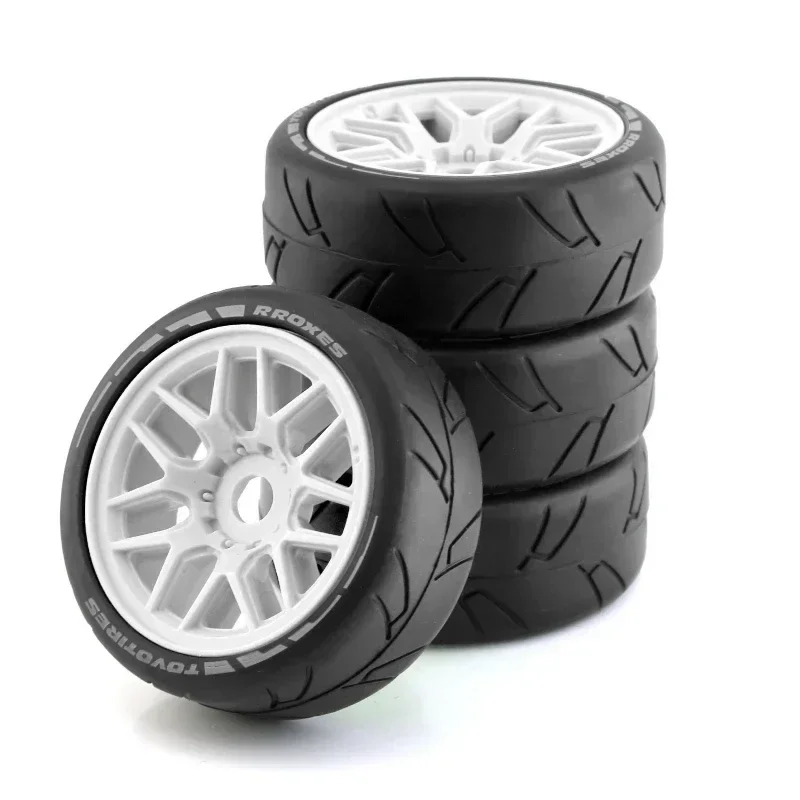 1 комплект 103 мм 1/8 RC внедорожный багги раллийные автомобильные шины колеса 17