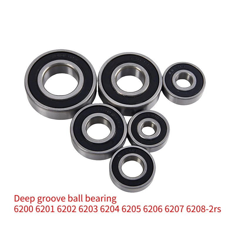 

Лидер продаж! 1 шт. металлический шариковый подшипник с глубоким желобом 6200 6201 6202 6203 6204 6205 6206 6207 6208-2rs