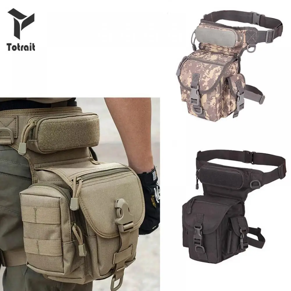 

Tactical New TOtrait Waterproof Men Military Waist Pack Camping Mountaineering Movement Bag