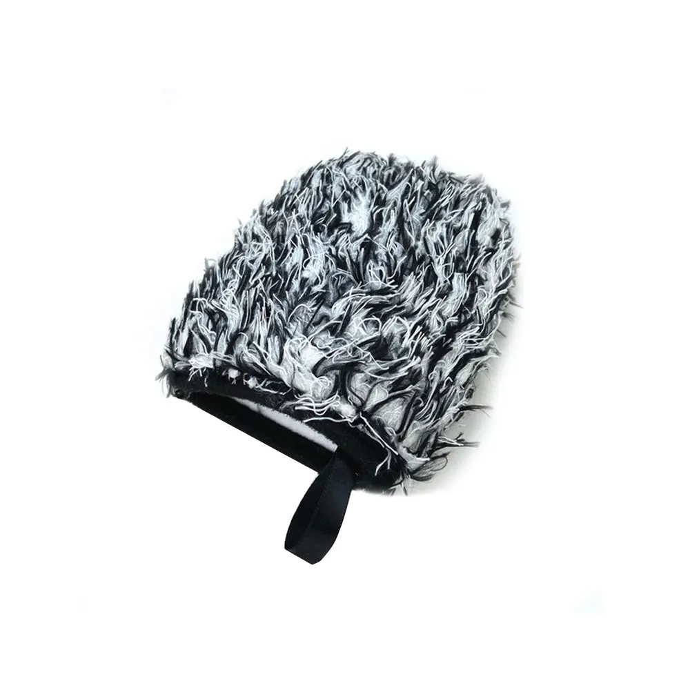 

Утолщенные двусторонние перчатки из микрофибры для детализации колес, супермягкие карманные варежки для детализации автомобиля, перчатки для мытья автомобиля