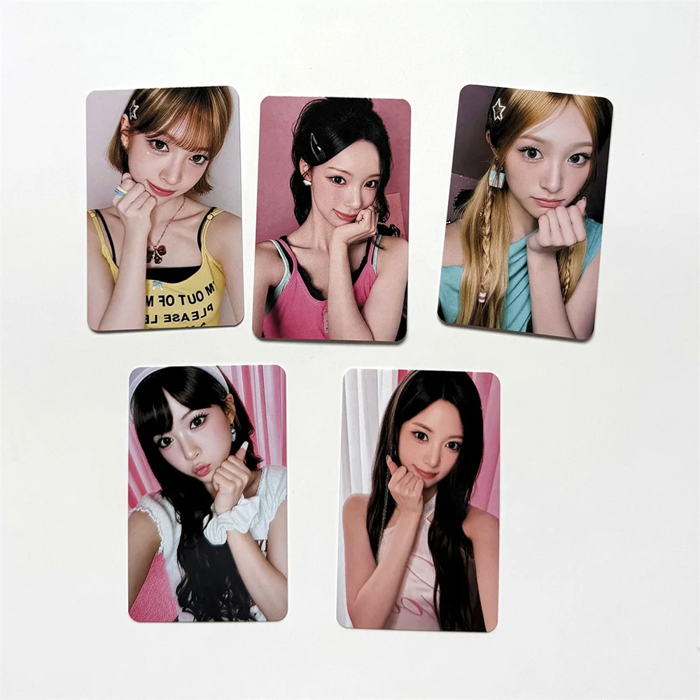 Фото Коллекционные мини-фотокарточки Pretty Girl RESCENE Lomo Cards HD, двусторонние декоративные карточки для фанатов Woni, Minami, Liv, May, Zena, подарок для поклонников №5
