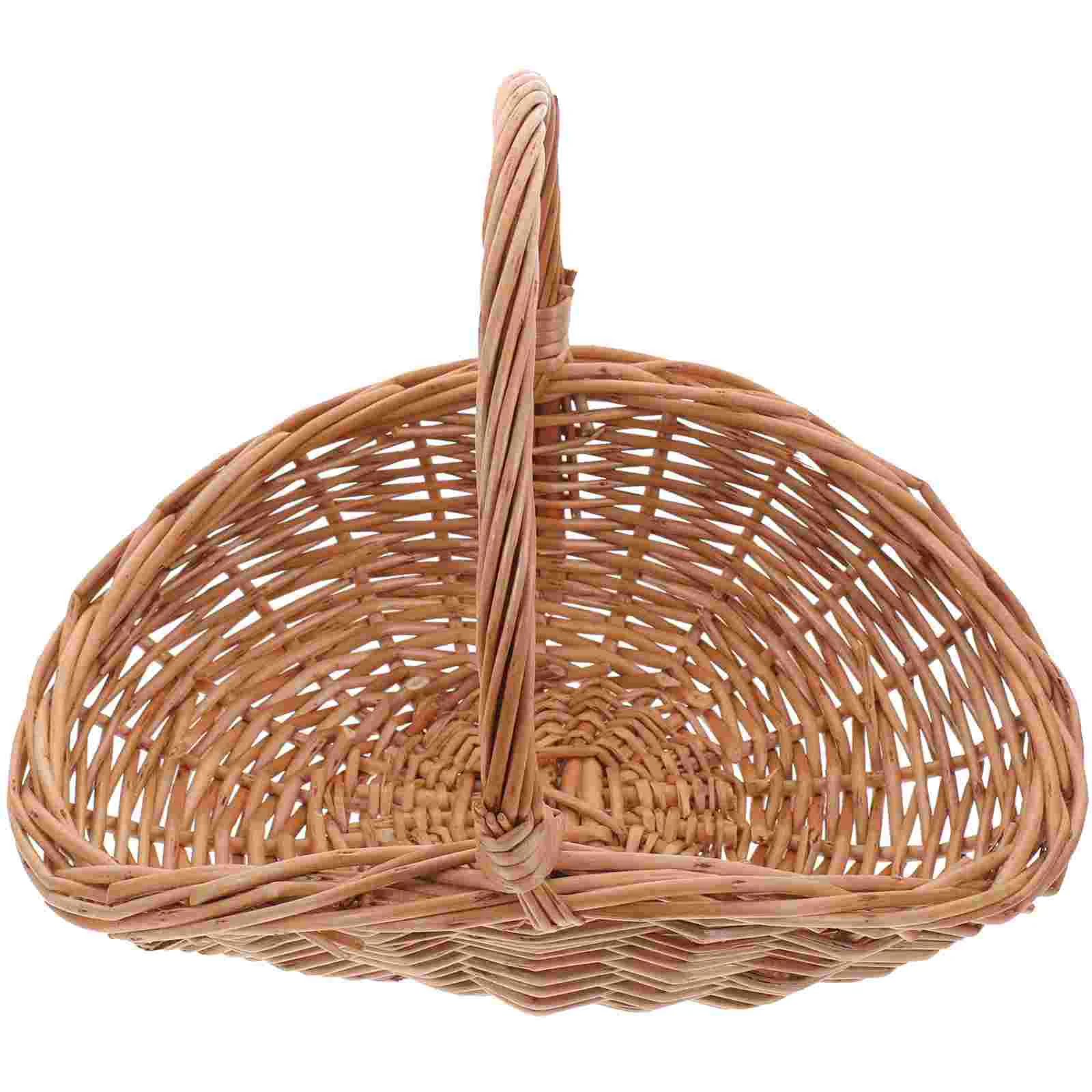 

Desktop Fruit Shopping Multi-function Grocery Basket for Bread Sundries Picnic Fruit