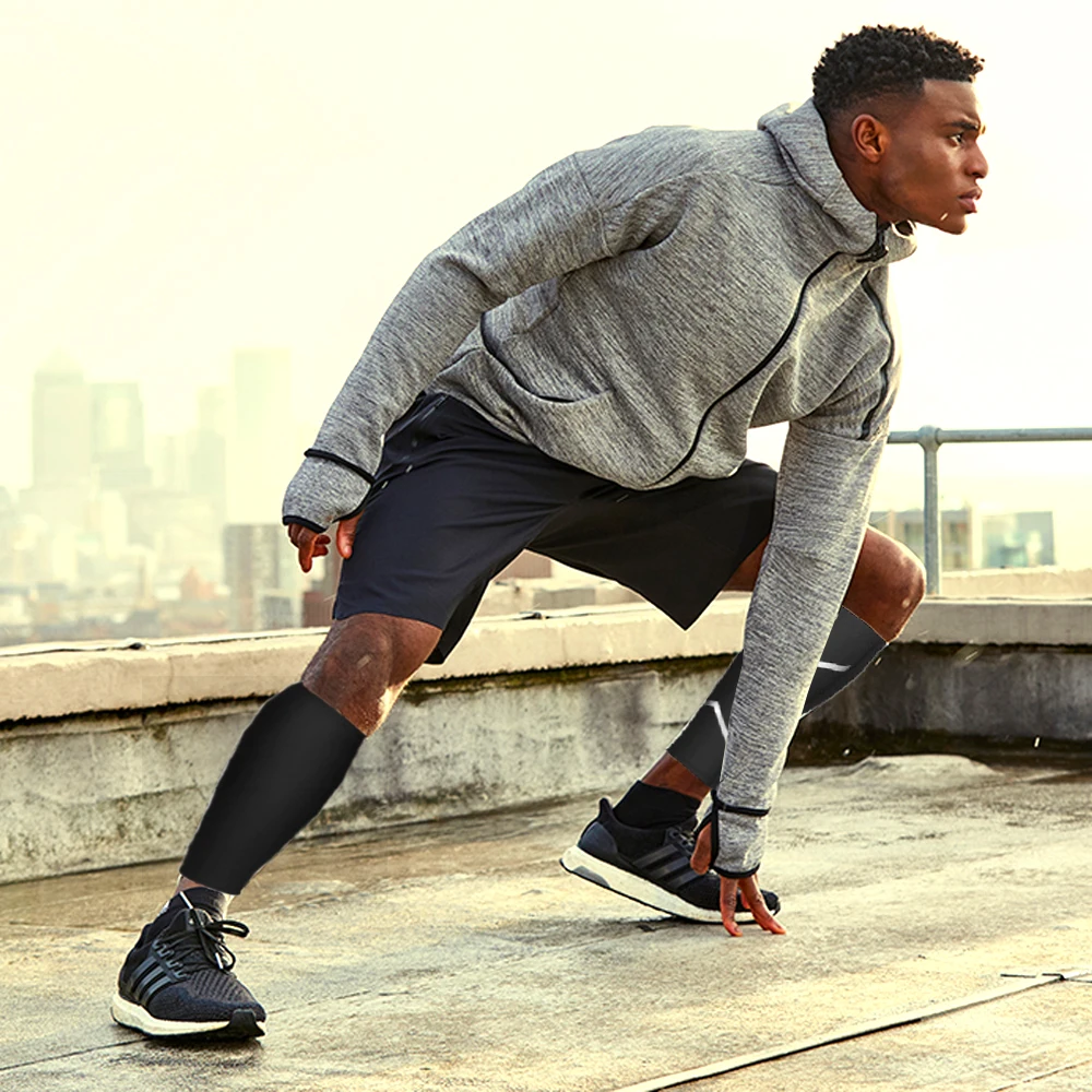 1 шт. спортивный компрессионный рукав для бега велоспорта путешествий | Щитки на