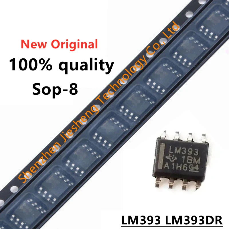 10 шт. LM393DR SOP8 LM393 SOP-8 SOP LM393DT LM393DR2G SMD LM393N LM393P DIP8