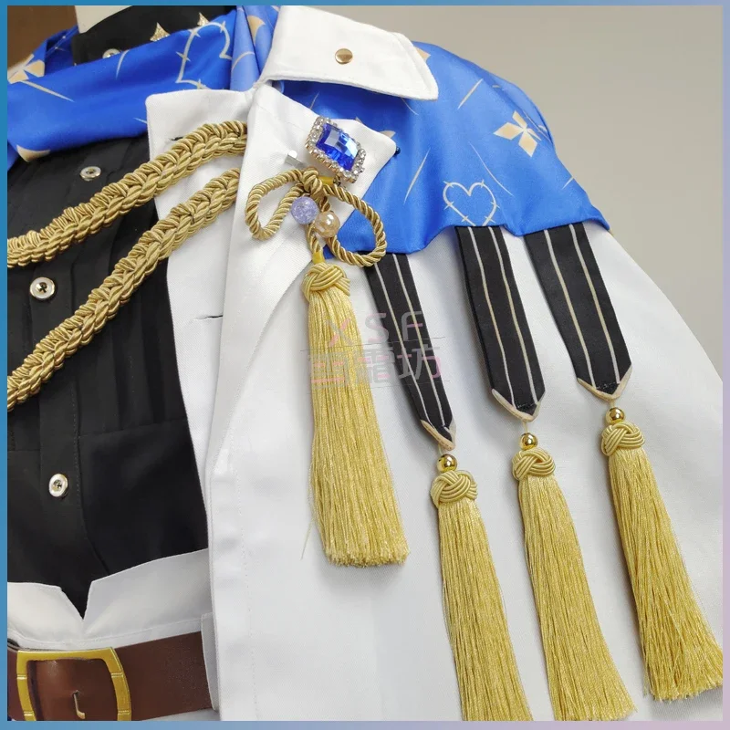 Vtuber Luxiem Nijisanji Ike Eveland игровой костюм красивая униформа косплей Хэллоуин вечерние