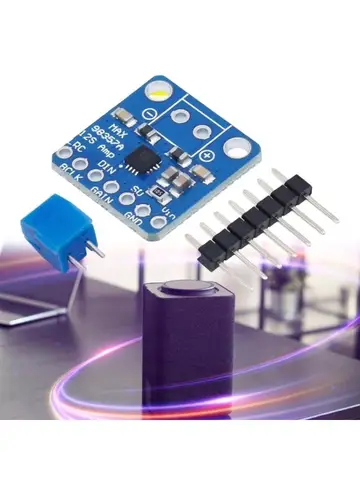 MAX98357A 3W Модуль слухового усилителя Высокоэффективность моно -моно -моно -моно -усилитель от 8 кГц до 96 кГц для ораторов