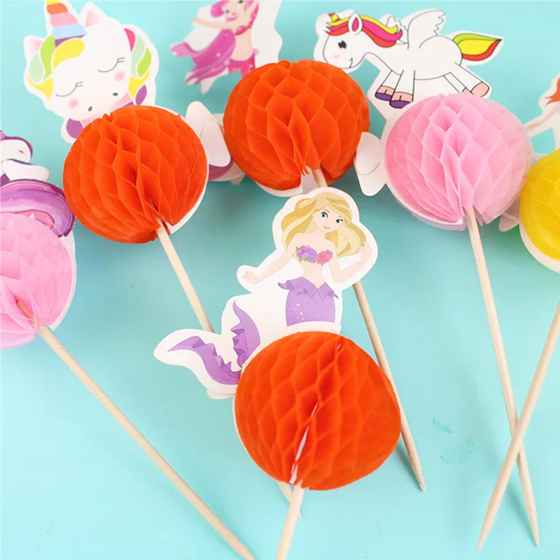 

Party Decorations The Mermaid Birthday Cake Toppers Rudder Cake Toppers for Kids Birthday Party Cake Accessories Decorations