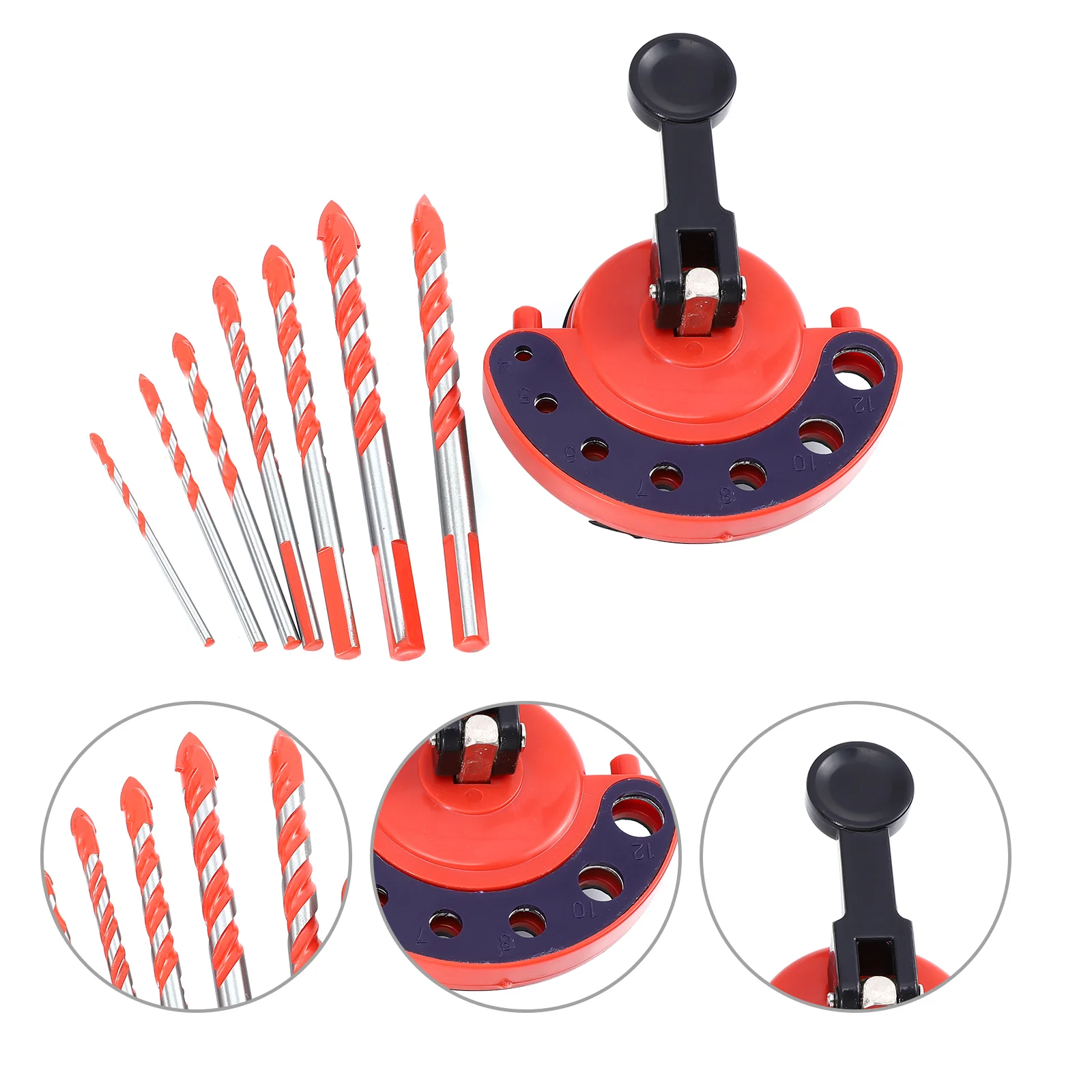 

Bit Drill Drilling Tool Woodworking Bits Screwdriver Marble Punch Guide Brick Tiles Wall Porcelain Cement Cork Masonry