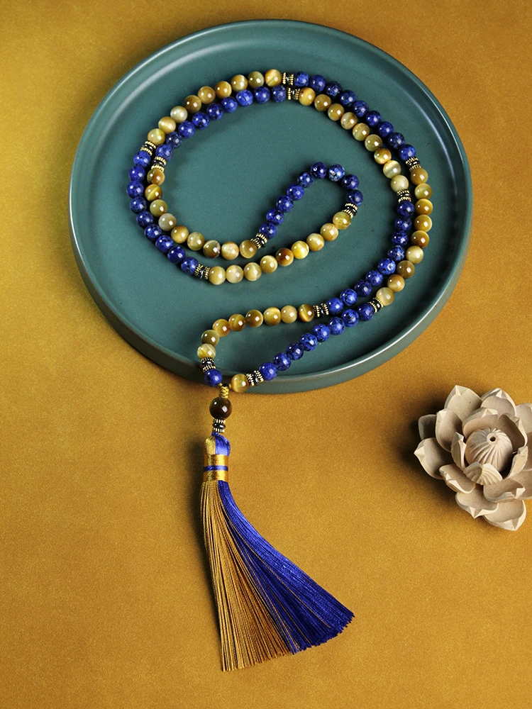 

Mala rosary beads,108 meditation yoga prayer jewelry beads