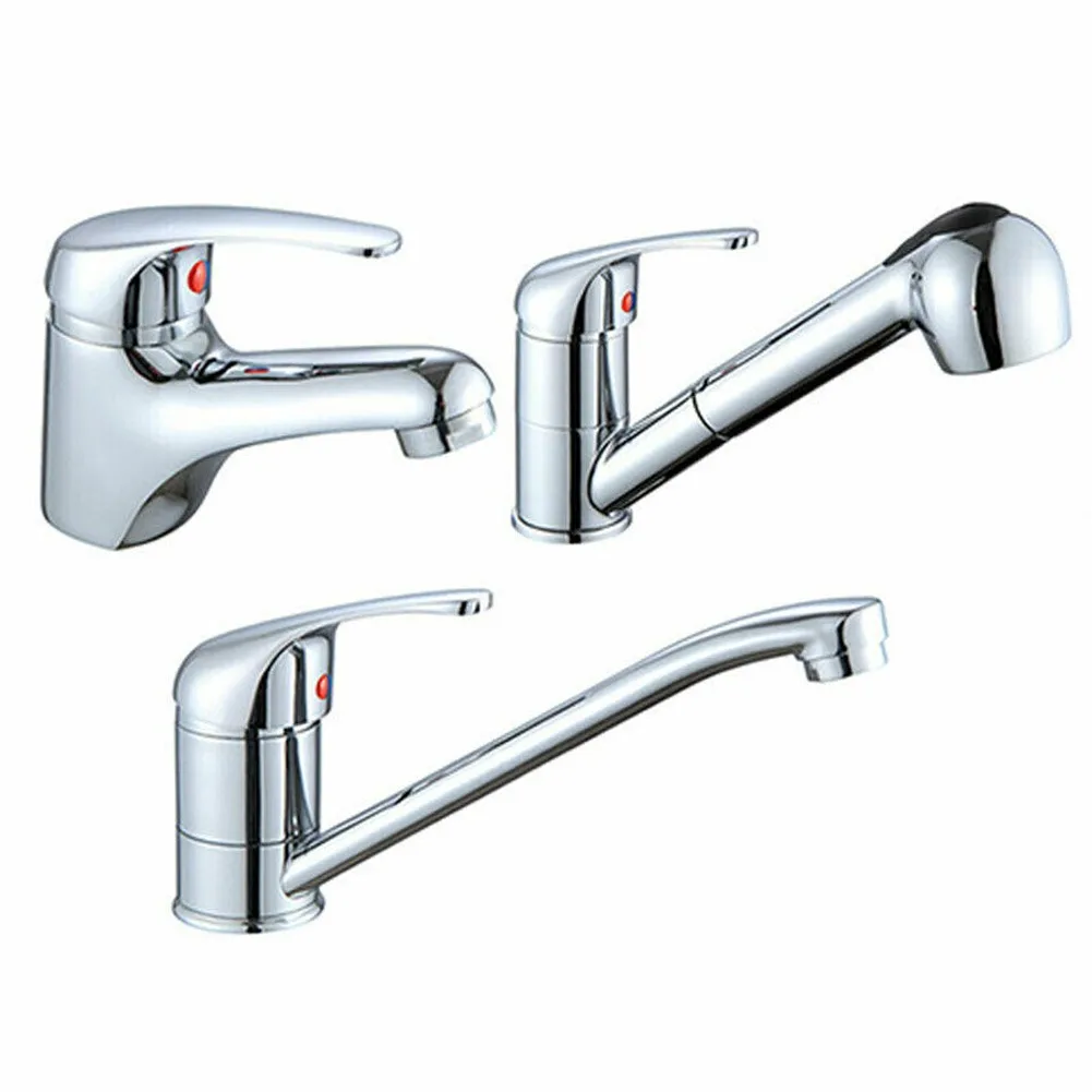 

Replacement Kitchen Bathroom Basin Single Lever Mixer Tap Head Handle Practical Basin Faucet Handle Accessories