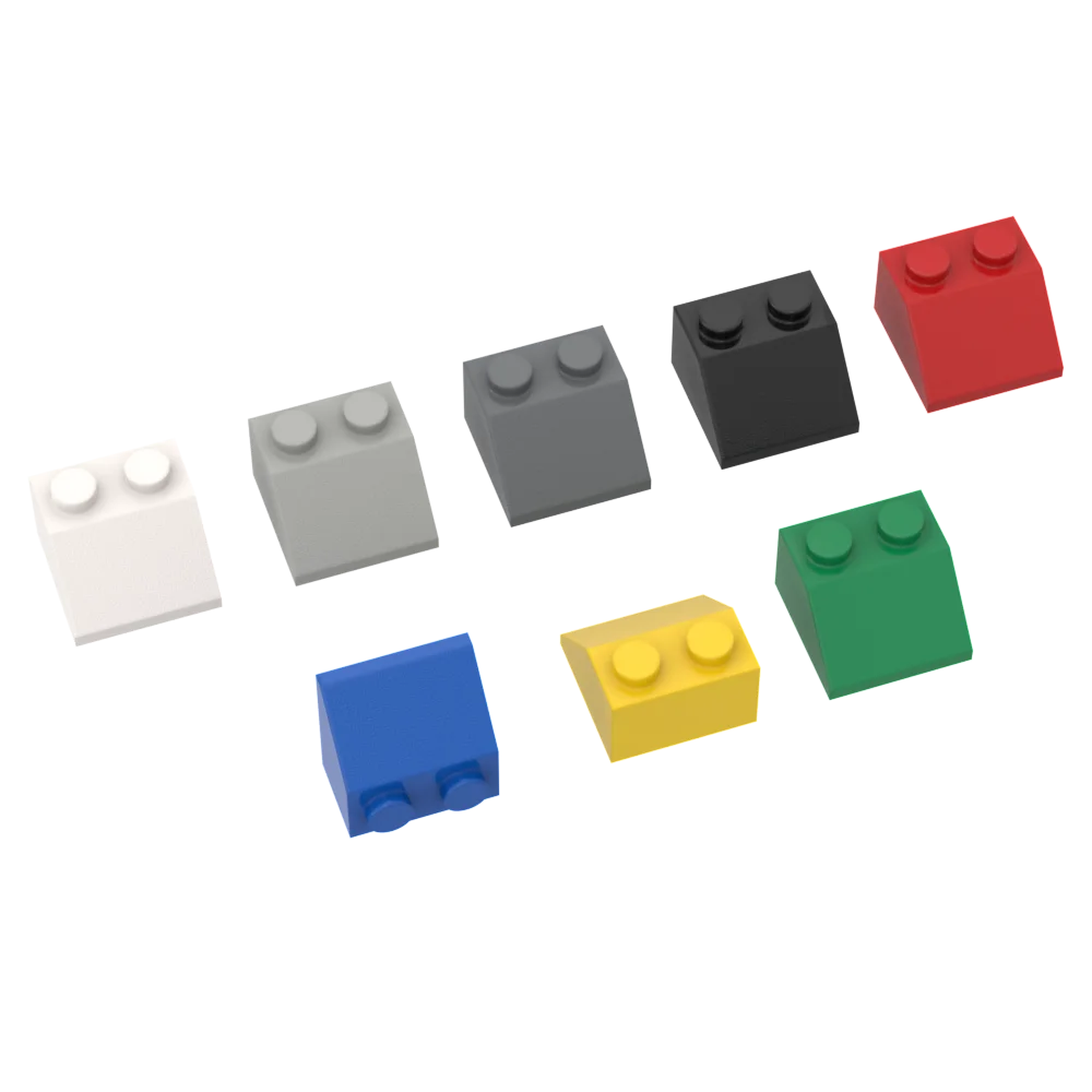 

10 шт., Детский конструктор MOC, 2x2