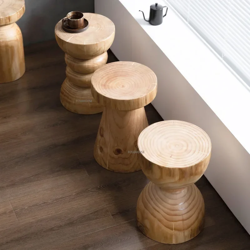 Современная простая квартира домашнее сидение дизайнерские украшения табуреты