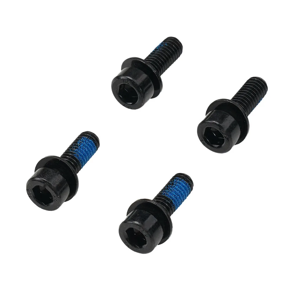 

4Pcs Bicycle Rotor Bolts Disc Brake Screw Carbon Steel Mountain Bike Oil Brake Caliper Fixing Screw Bolt Bike Accessories