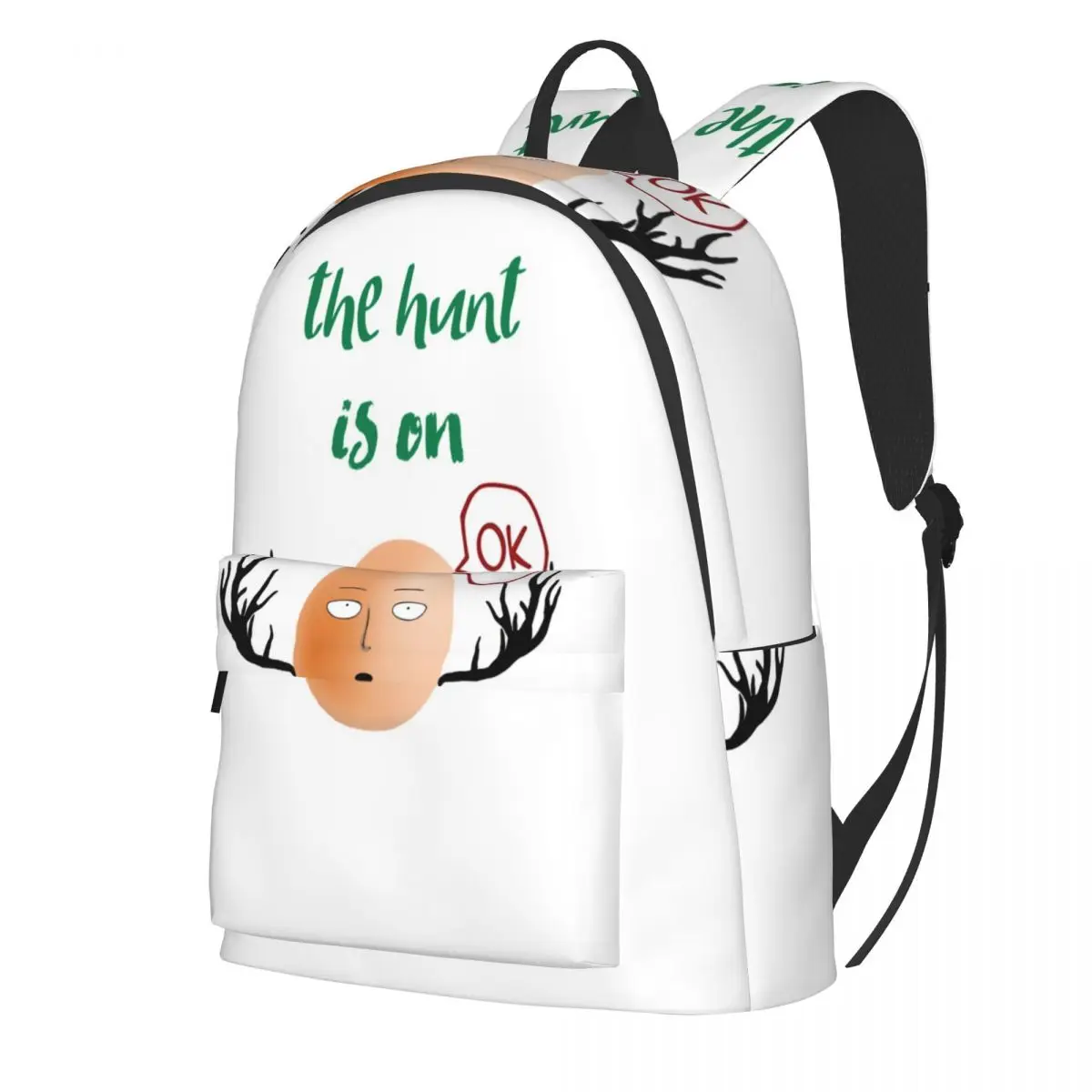 

Рюкзак для Пасхальной охоты, Мужской Дорожный Рюкзак One Punch для мужчин, Современные Школьные сумки, рюкзак с индивидуальным принтом