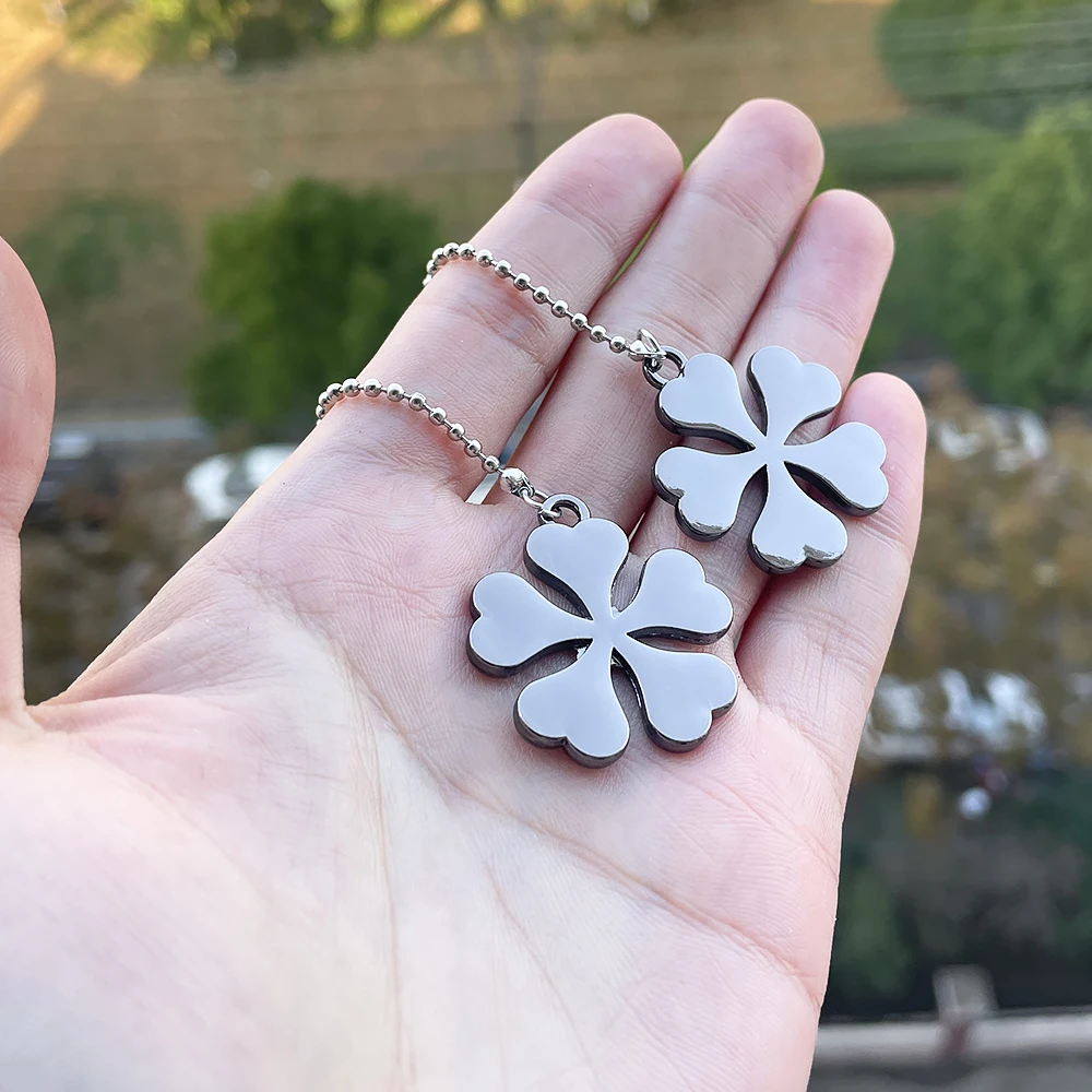 Аниме Semanggi Hitam Anting Yami Asta Yuno klip Telinga iingдо Panjang для женщин